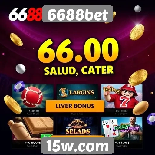 Promoções e bônus do site 6688bet